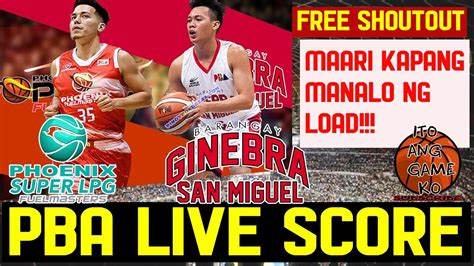 pba live scores